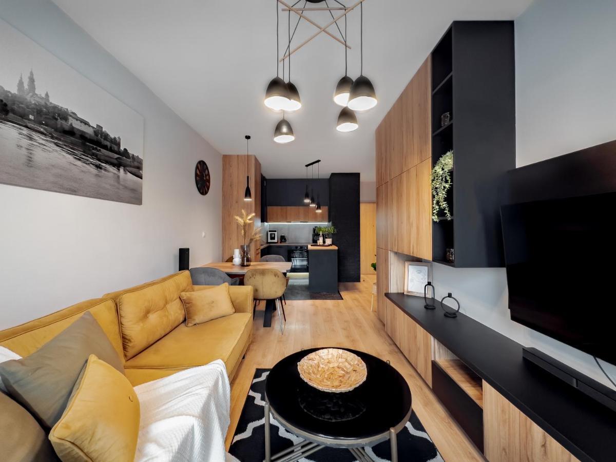 Apartament Z Duzym Tarasem W Centrum Krakowa Luaran gambar