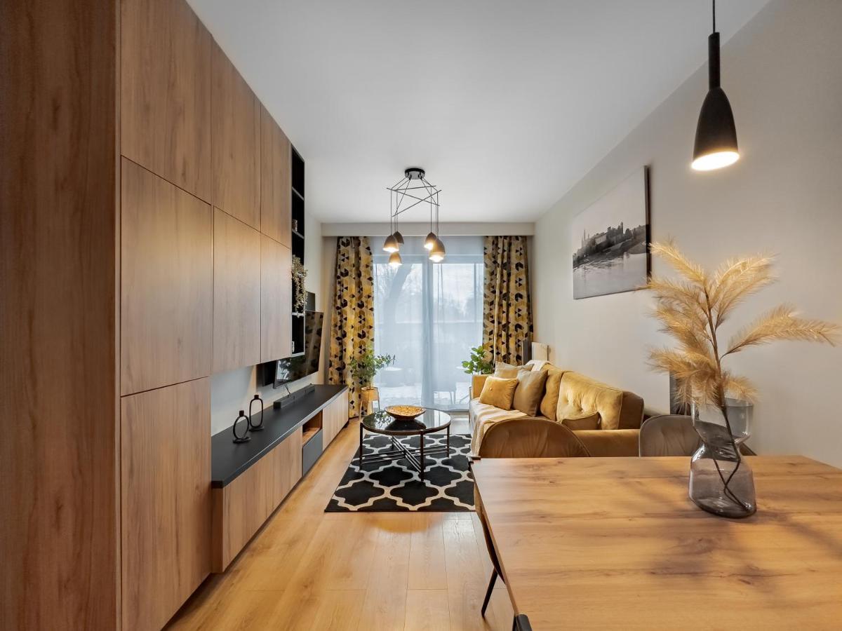 Apartament Z Duzym Tarasem W Centrum Krakowa Luaran gambar
